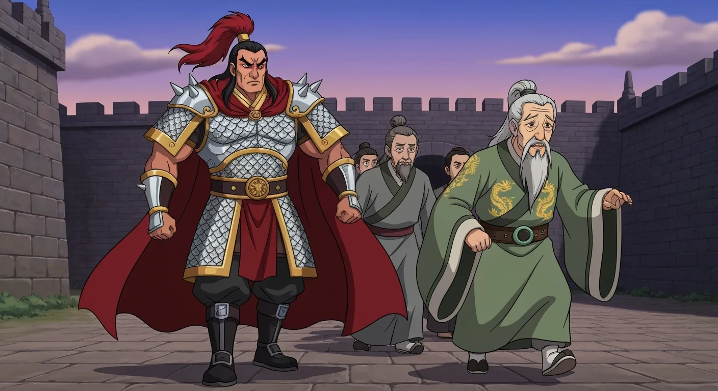 Illustration for: 吕布败退