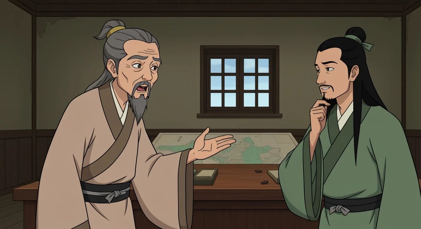 Illustration for: 求助刘备