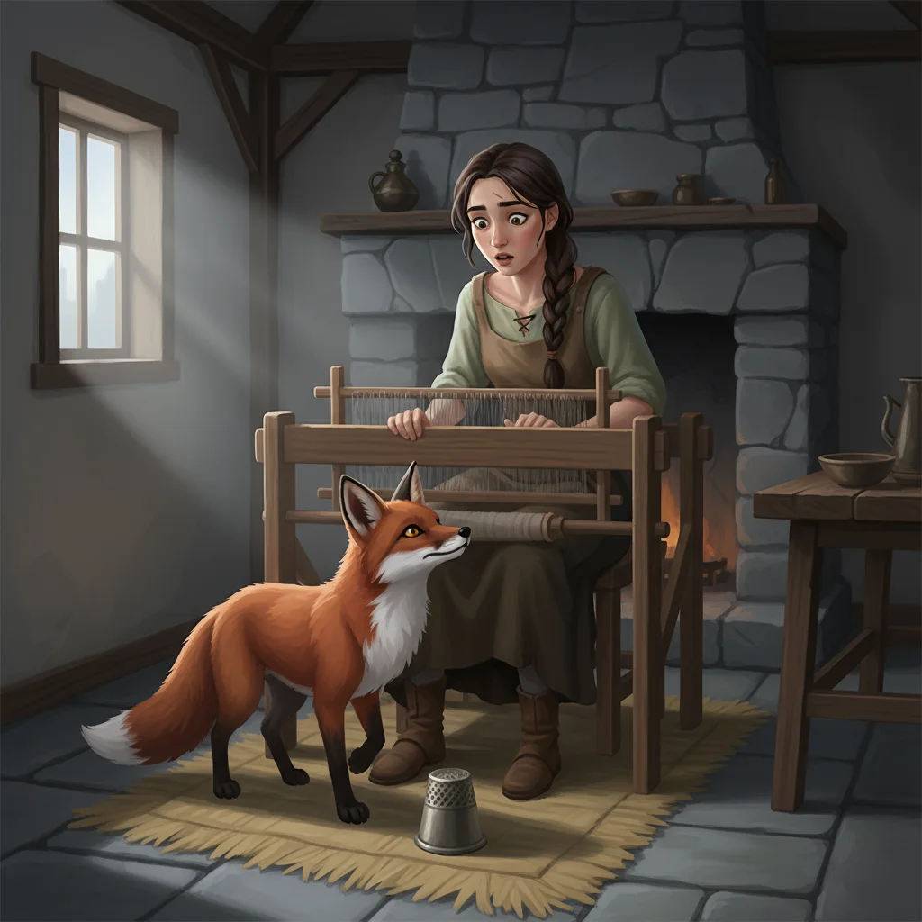 Illustration for: A Fox's Whisper