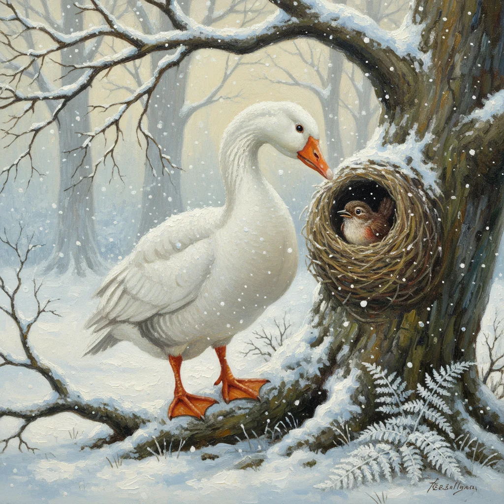 Illustration for: A Soft Tap at the Door