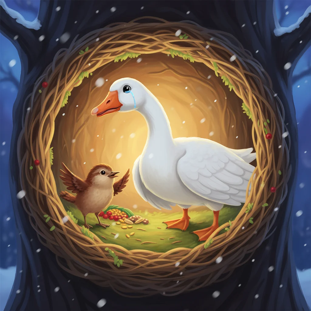 Illustration for: Sharing Warmth and Stories