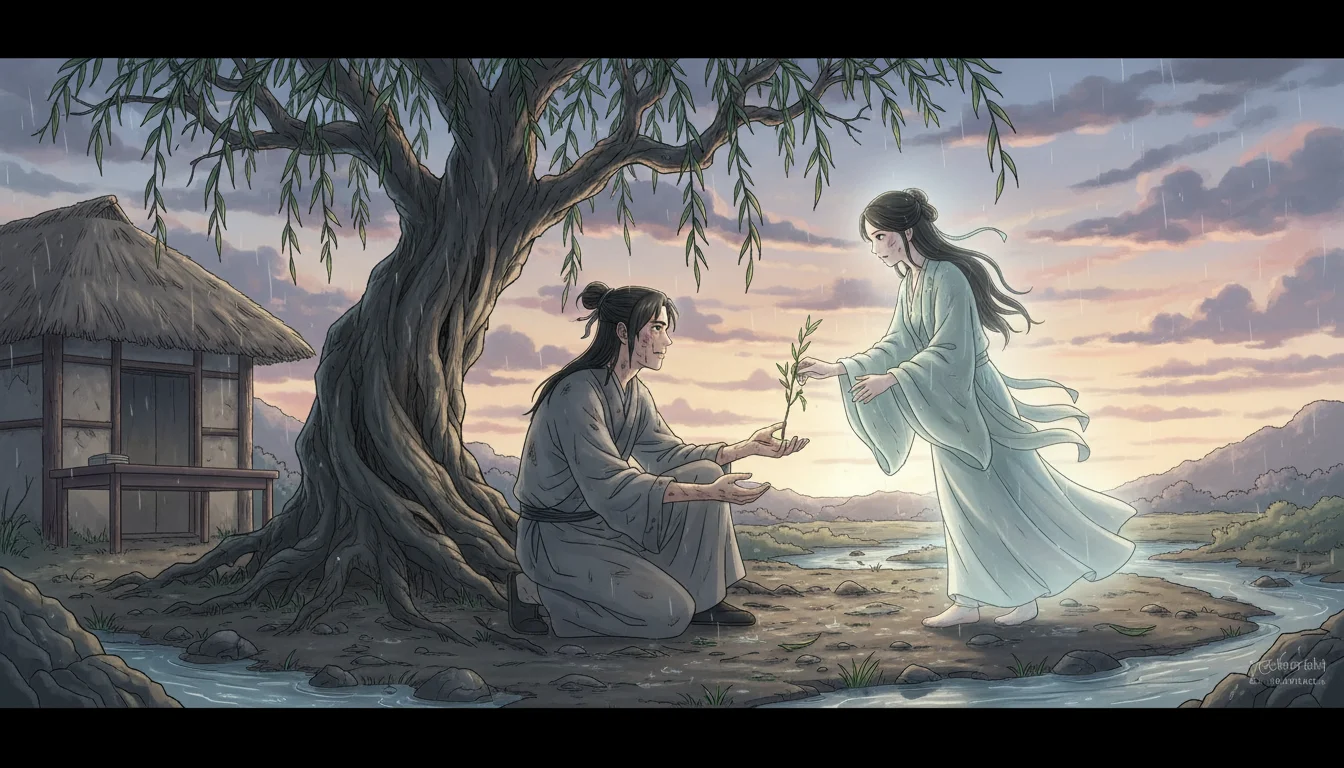 Illustration for: The Willow's Secret
