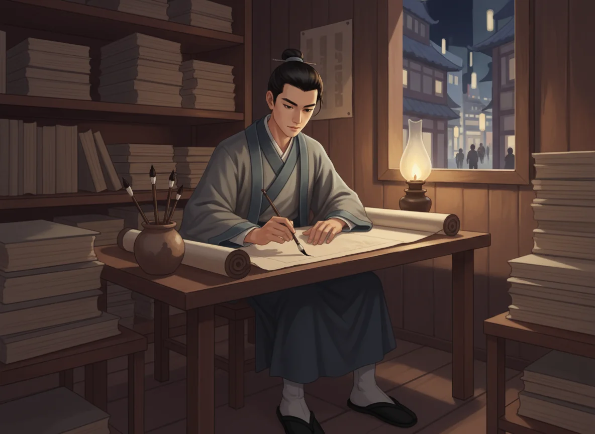 Illustration for: A Scholar's Ambition