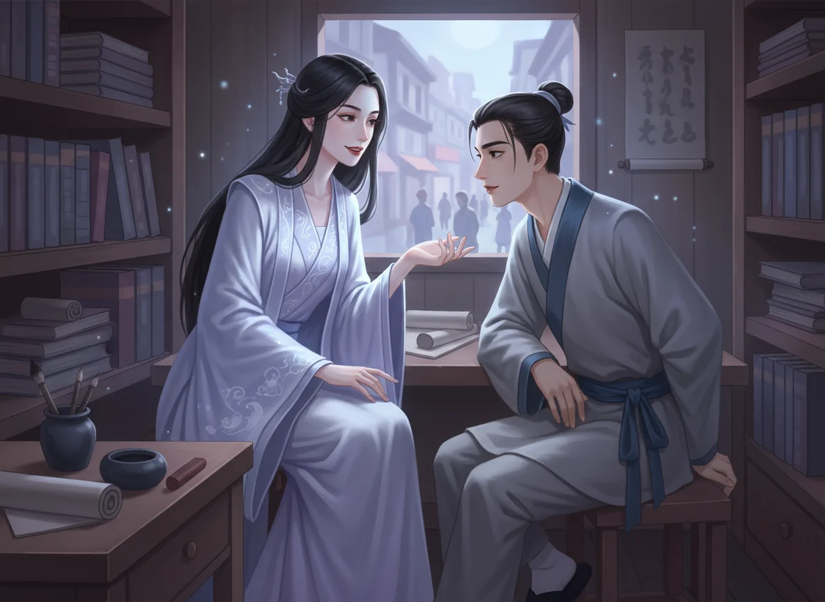 Illustration for: Mei's Enchanting Voice