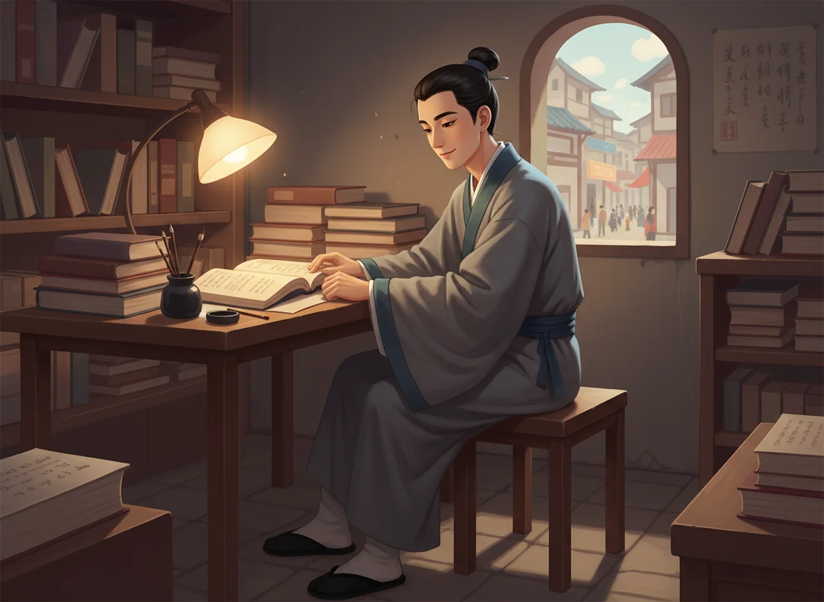 Illustration for: The Arduous Path to Knowledge
