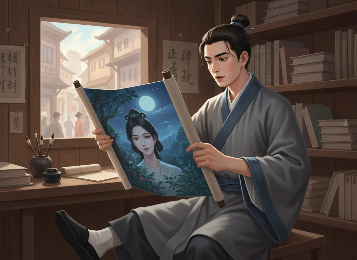 Illustration for: The Painted Garden