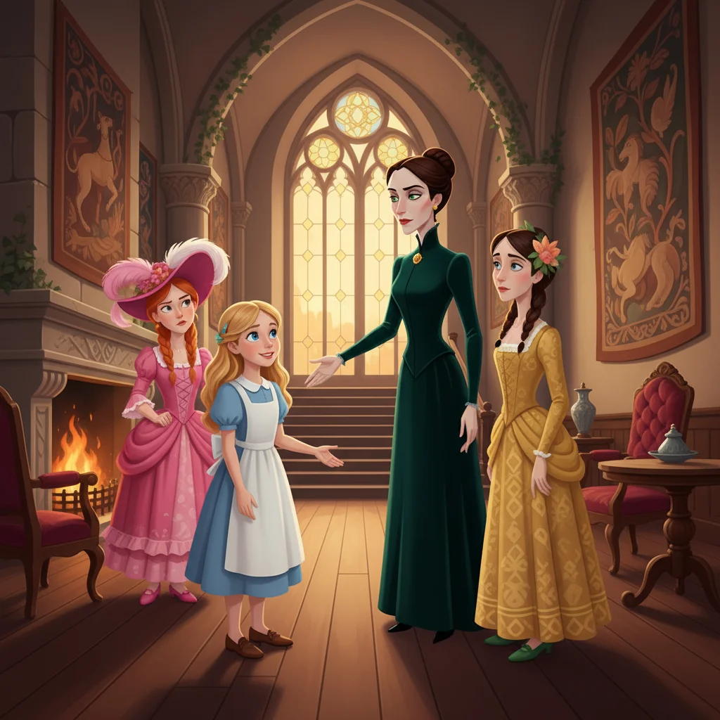 Illustration for: A New Family Arrives