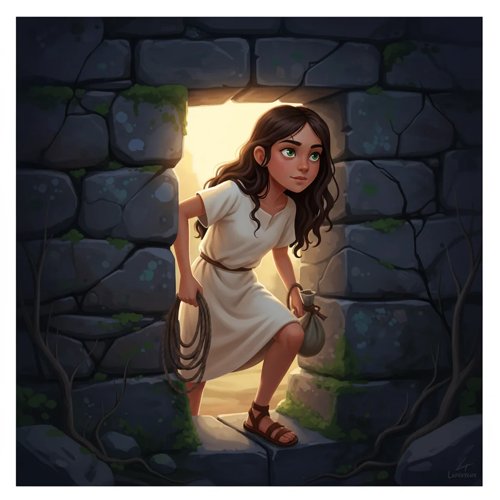 Illustration for: A Secret Entrance