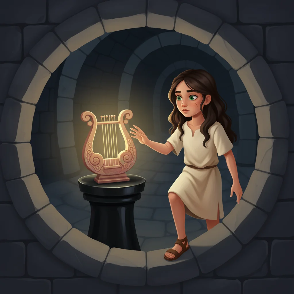 Illustration for: The Magical Lyre Appears