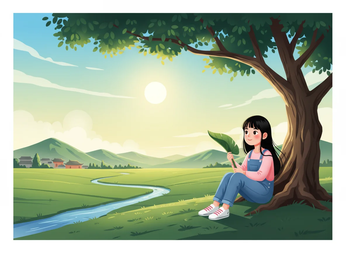 Illustration for: 夏至：不穿棉衣