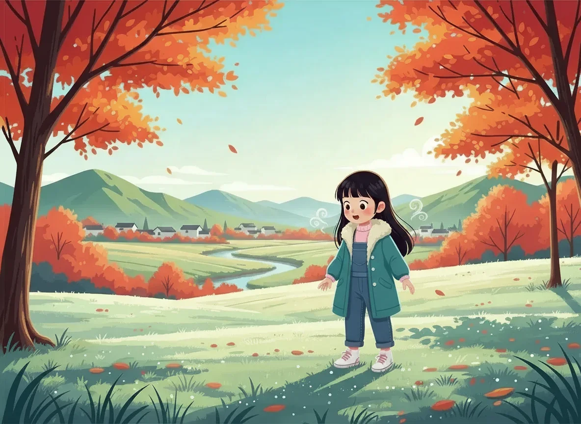 Illustration for: 霜降：天地变色