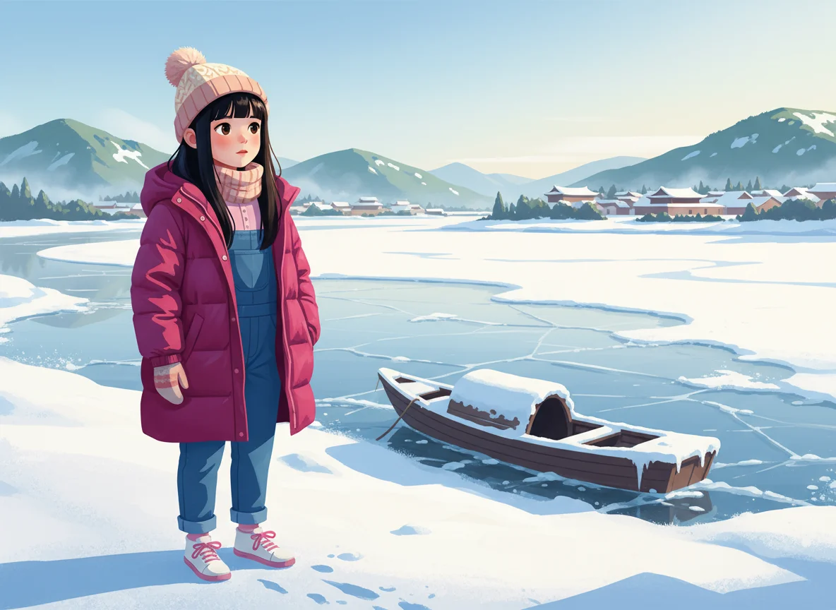 Illustration for: 冬至：不行舟船