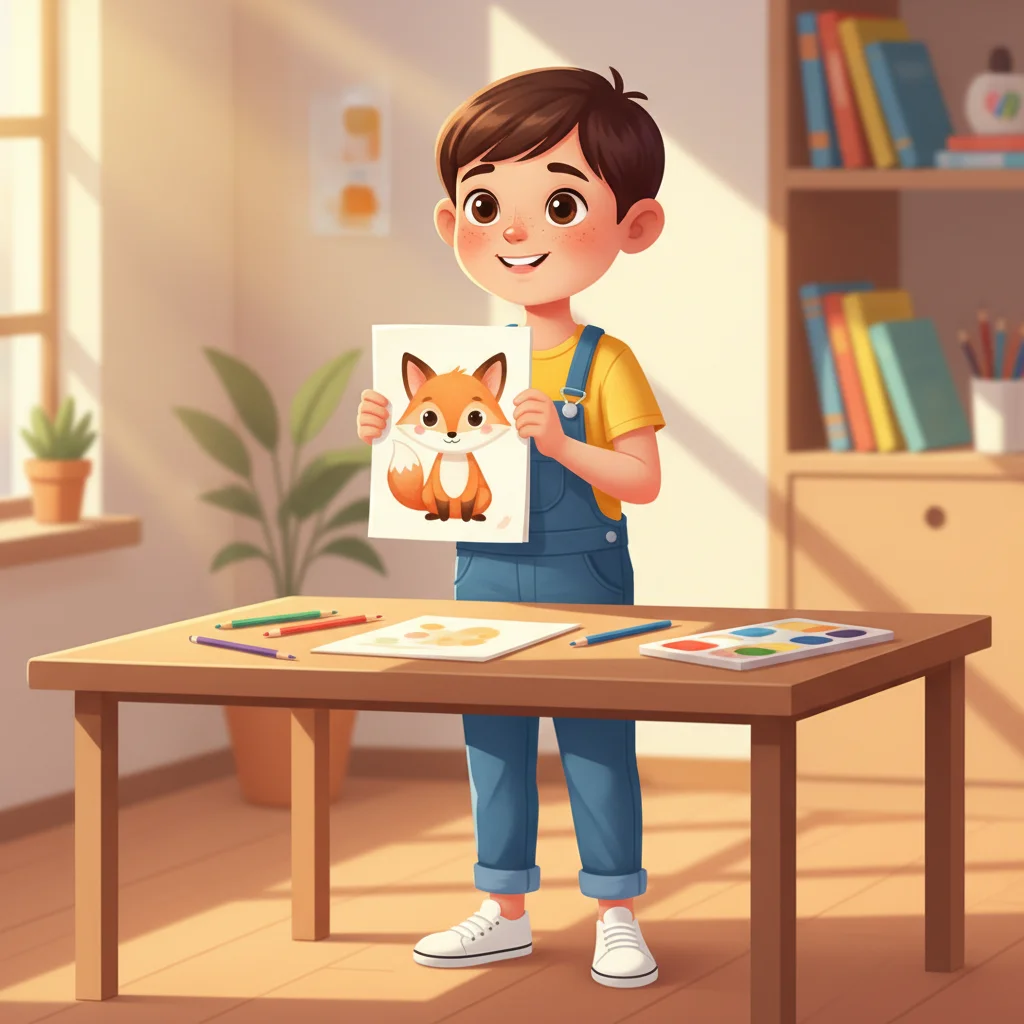 Illustration for: Your Fox Is Complete!