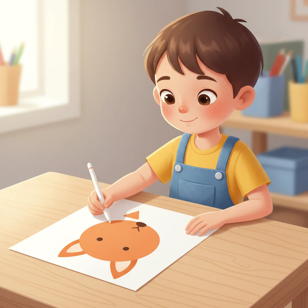 Illustration for: Step 2: Add the Ears