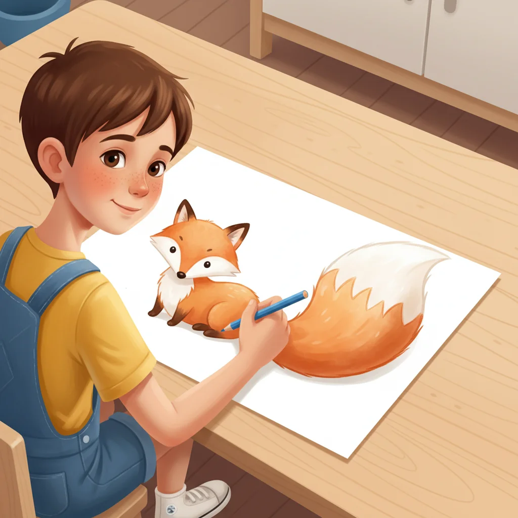 Illustration for: Step 5: Add the Fluffy Tail
