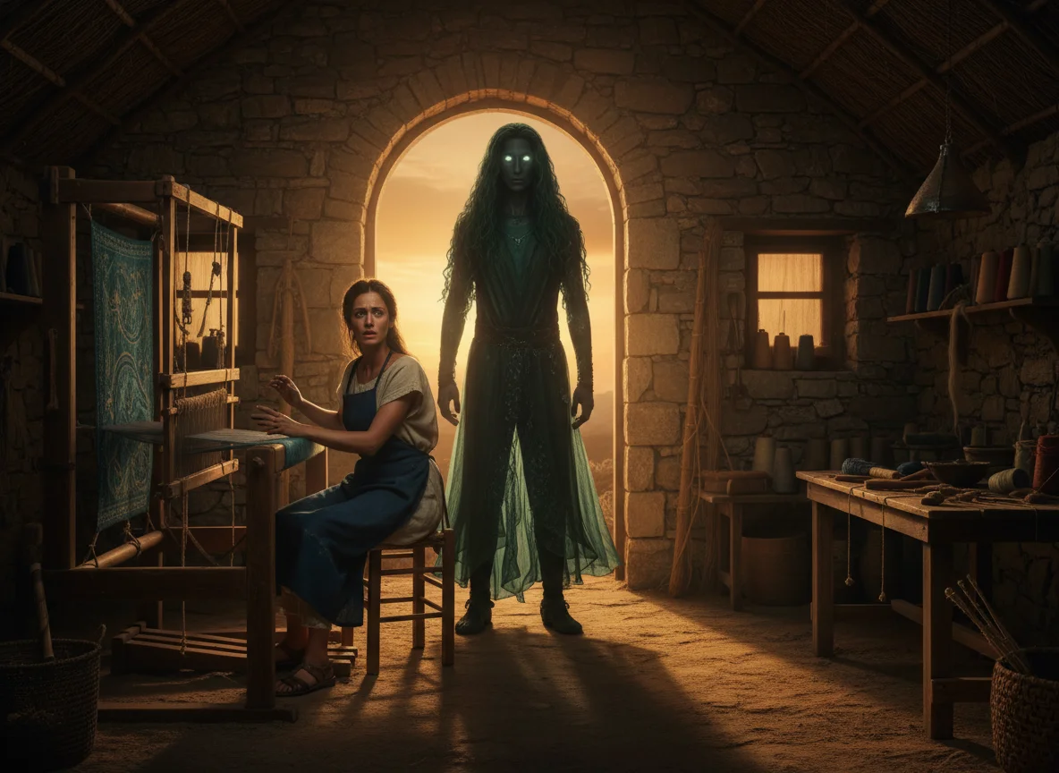 Illustration for: The Sea King's Emissary Arrives