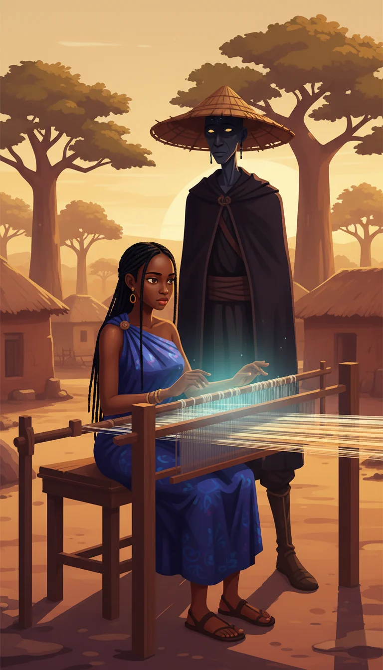Illustration for: The Weaving Begins