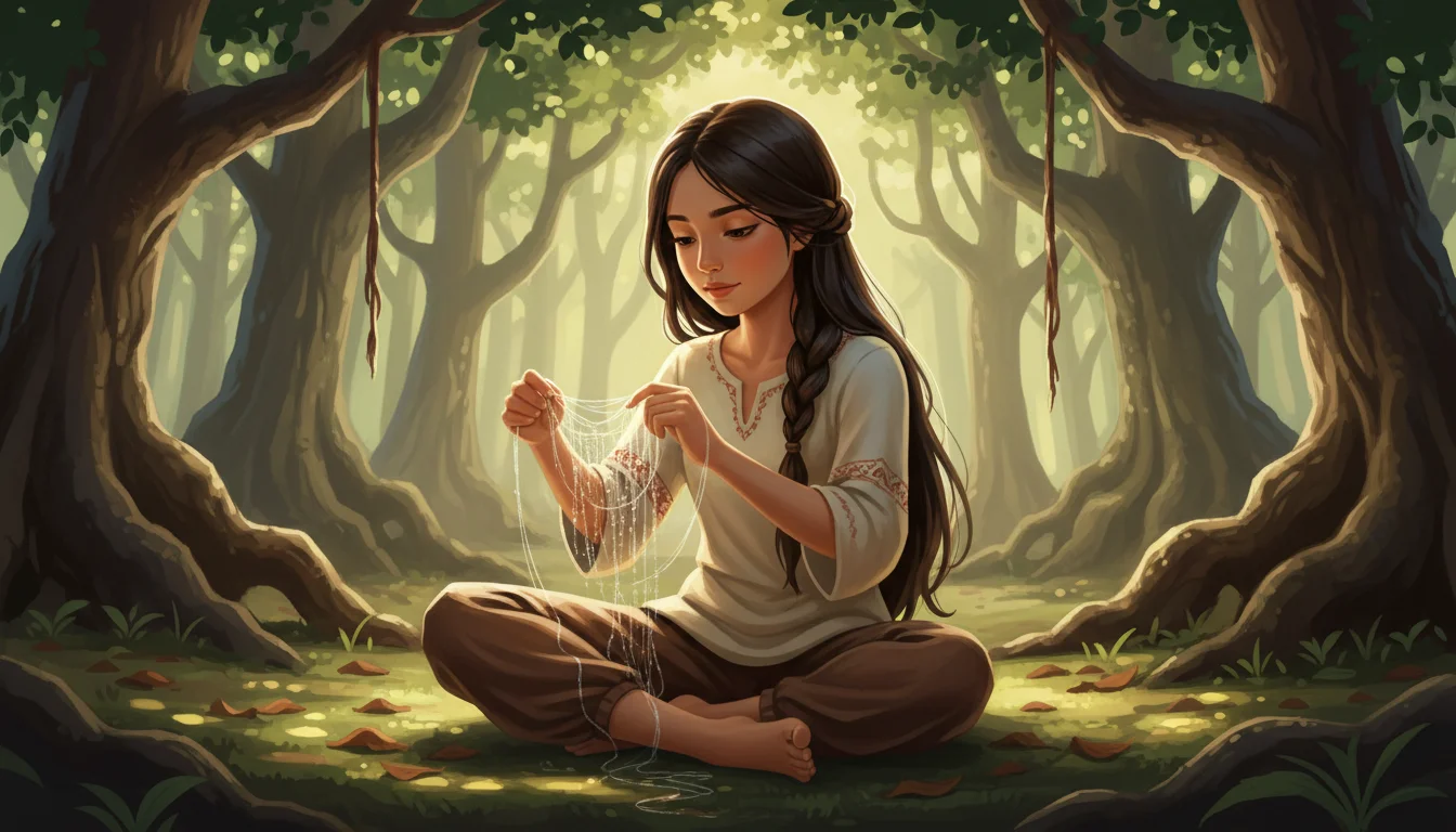 Anya and the Whispering Willow kids picture book cover