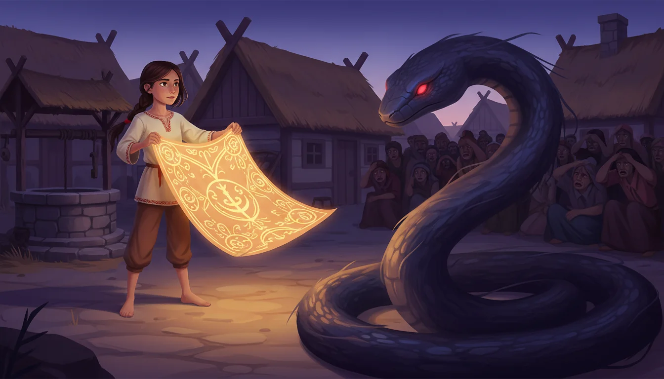 Illustration for: Confrontation in the Square