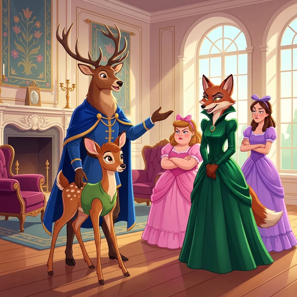 Illustration for: A New Family