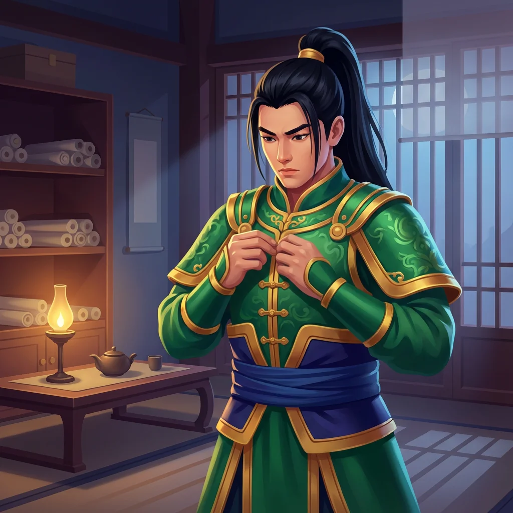 Illustration for: 将军备战