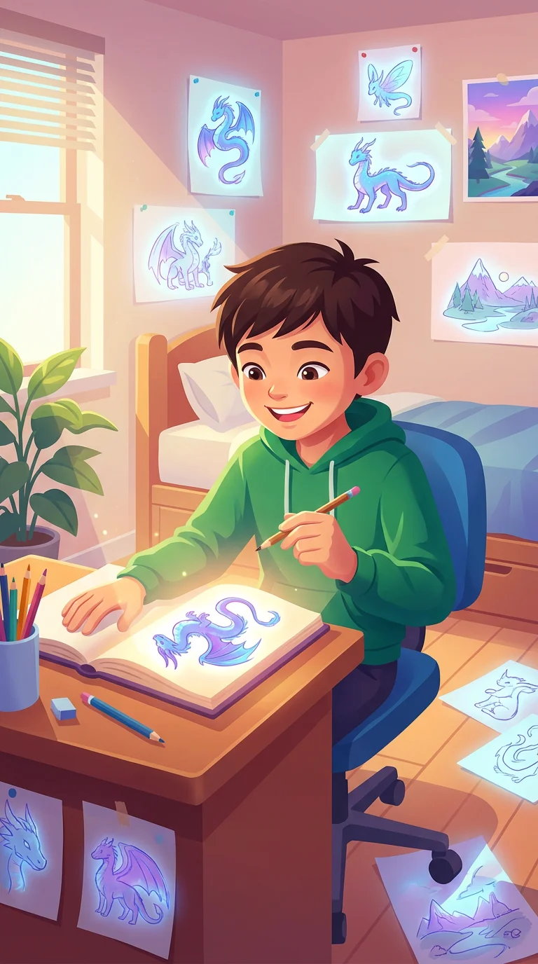 Illustration for: 一个真正的追光者