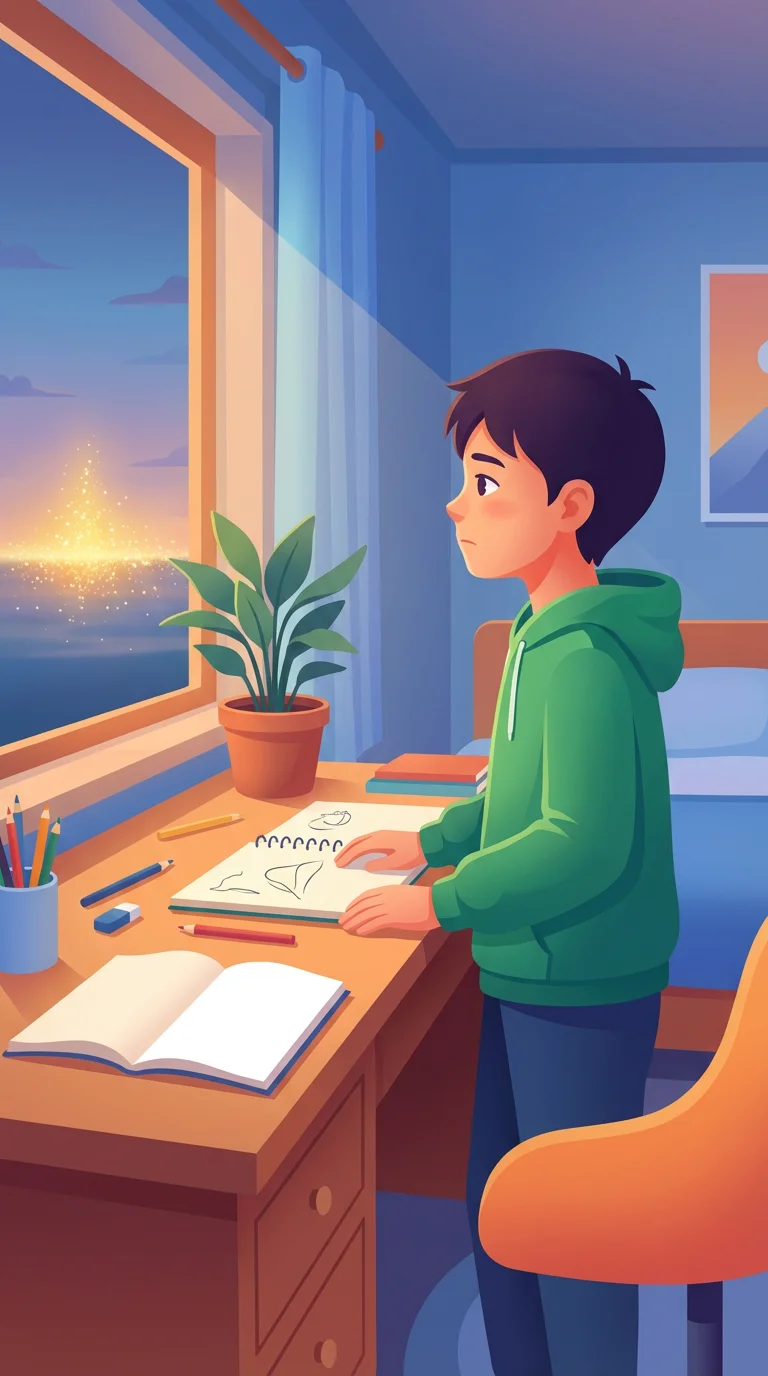 Illustration for: 失落的金色光芒