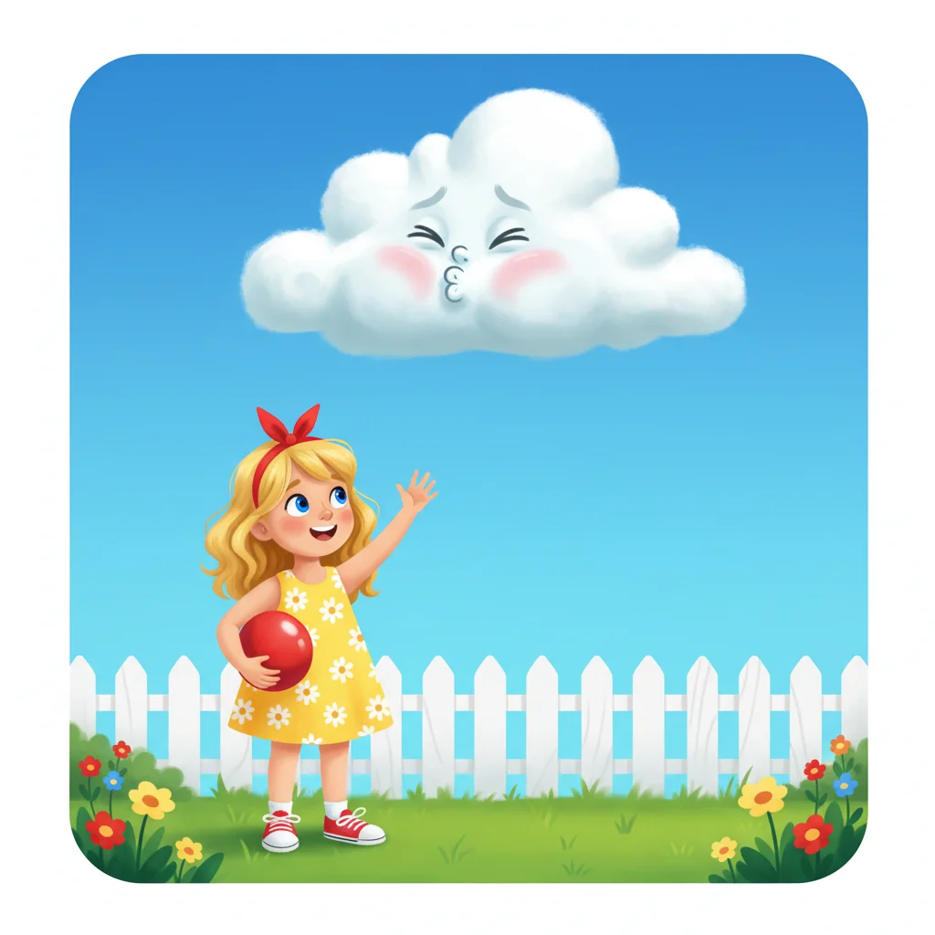 The Little Cloud Who Couldn't Rain kids picture book cover