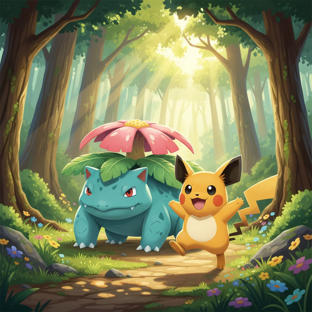 Illustration for: 林间漫步