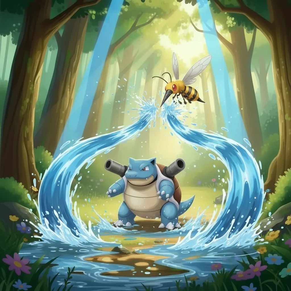 Illustration for: 水箭龟出击