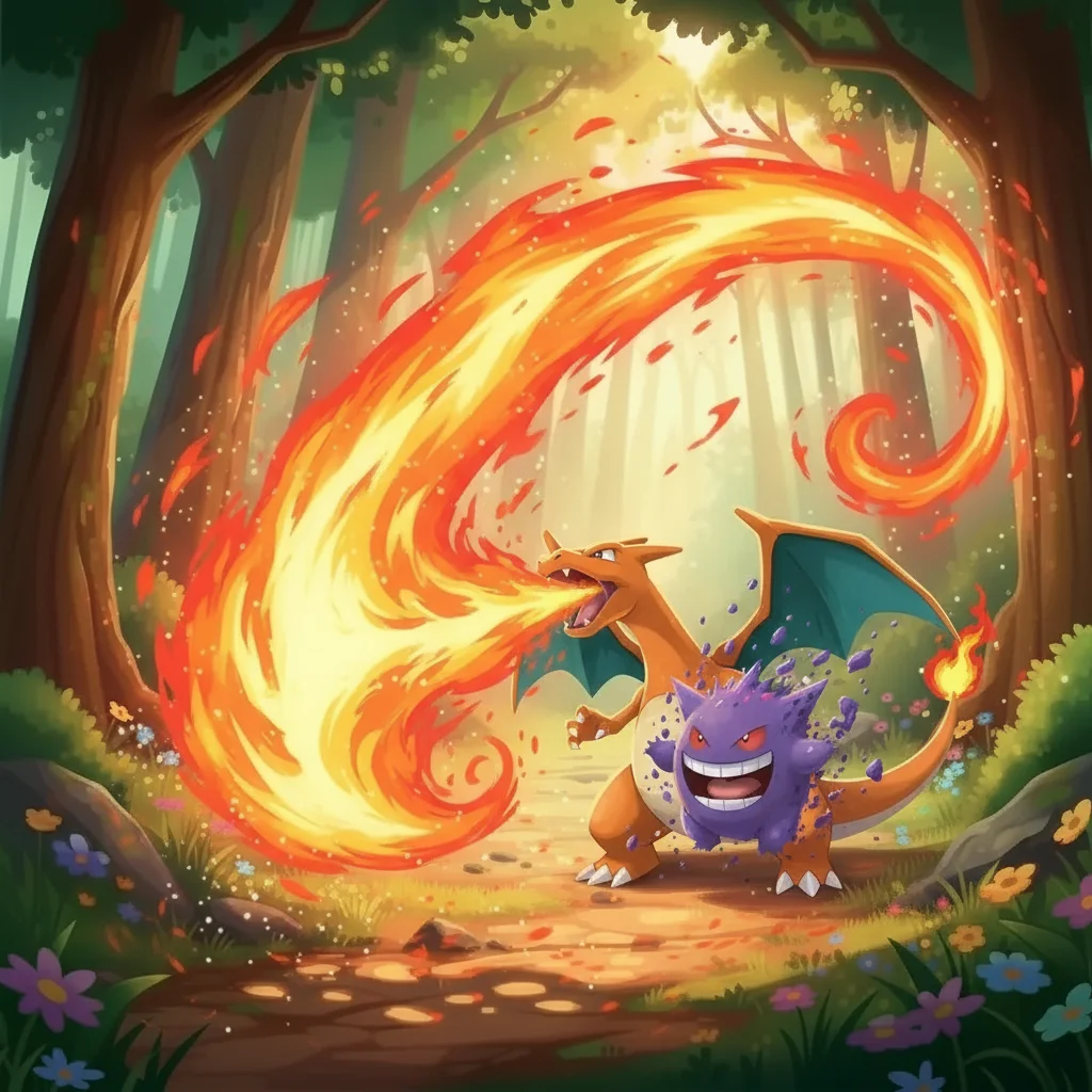 Illustration for: 火焰对抗阴影